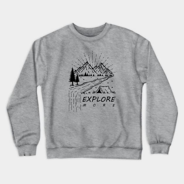 Explore More Crewneck Sweatshirt by SommersethArt